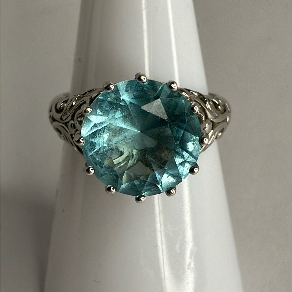 925 Sterling Silver ATR Ring sz 7